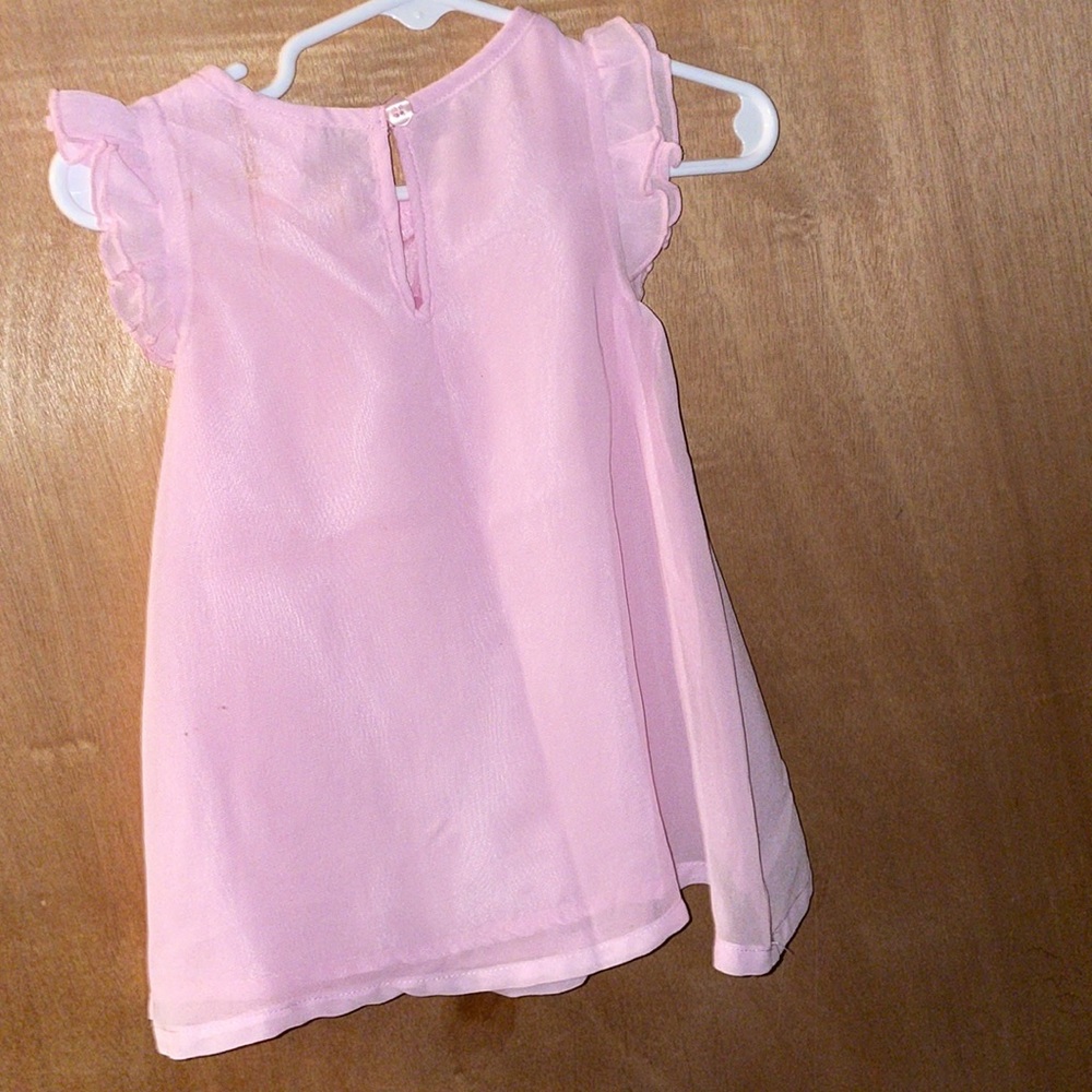 Can jack 6 to 9 months pink dress - Picture 3 of 3